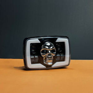 Skull Style Headlight Beam