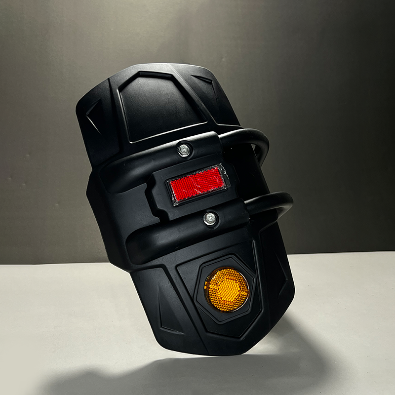 Mudflap with Red Riflector
